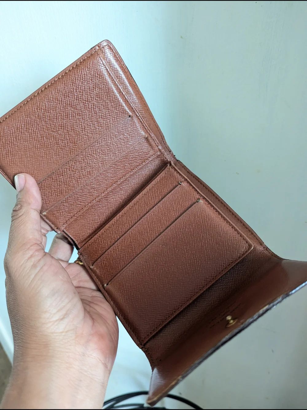 Louis Vuitton Vintage Monogram Compact Trifold Wallet (1995, France)